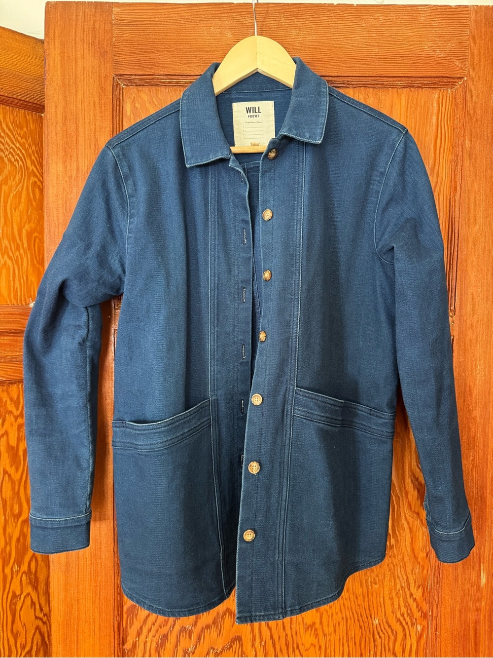 Navy Denim Chore/ utility Jacket